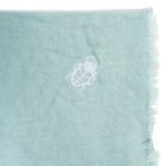 zoeppritz Stay Tischset Platzdecke, Farbe hellblau, Material Leinen in Groesse 35x50