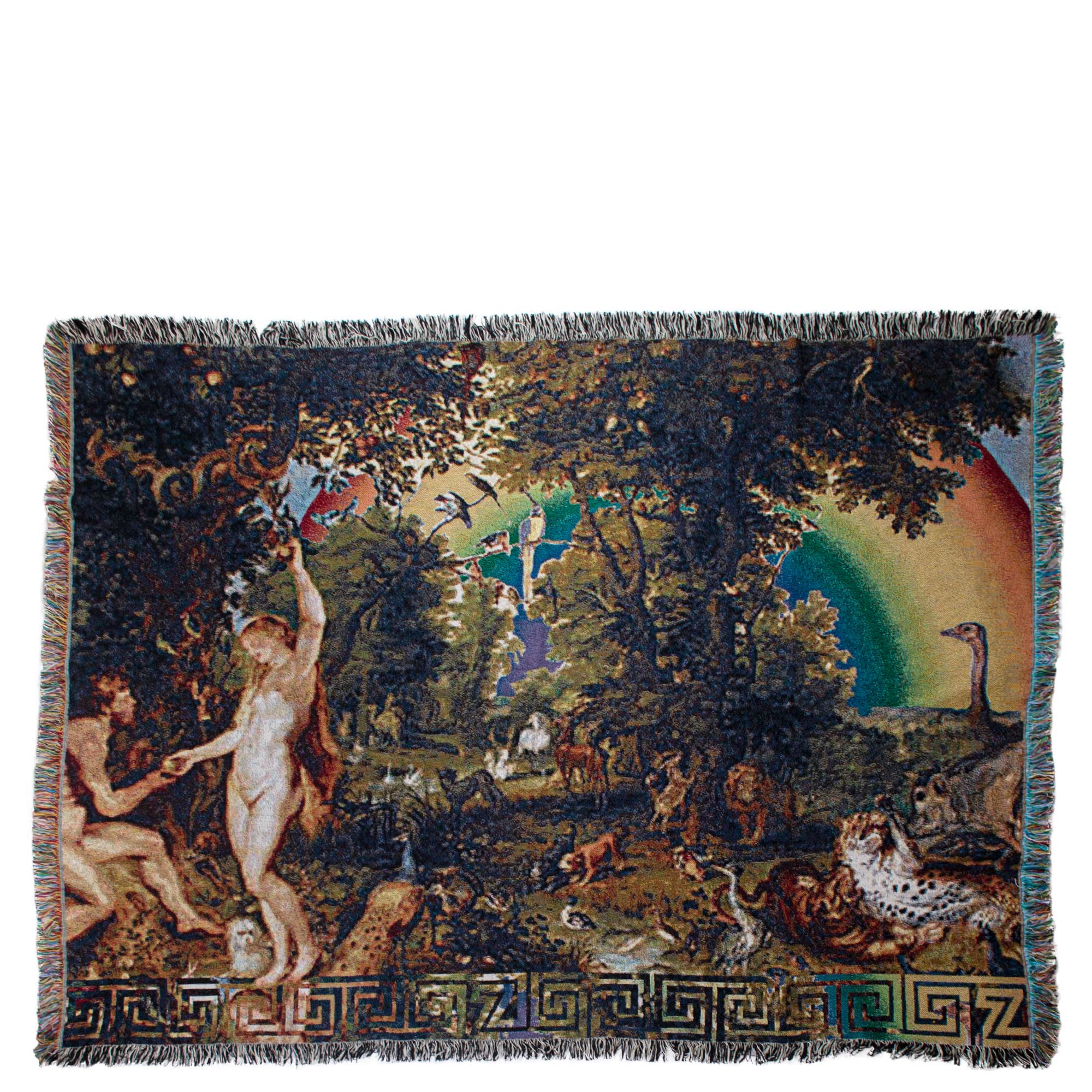 4051244533386-00-331-absurd-paradise-zoeppritz-baumwolle-140x180-bunt Zoeppritz Baumwolldecke in Multicolor-Webtechnik 331 Absurd Paradise, bunt, Material Baumwolle in Groesse 140x180