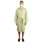 face mask reusable responsibility, acid green