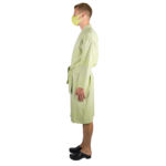 face mask reusable responsibility, acid green