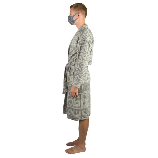 Stoffmaske wiederverwendbar Responsibility, Material Polyester Elasthan, schwarz