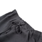 Shorts fuer Damen und Herren in S-M, dunkelgrau aus Leinen und Baumwolle, zoeppritz Shorty