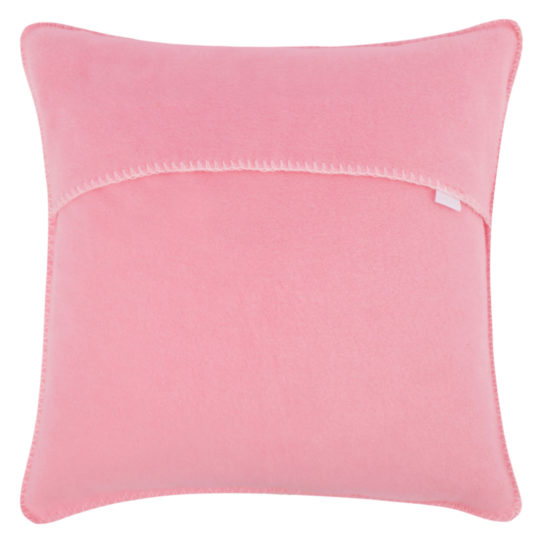 Kissenbezug 40x40cm in rosa, flauschig aus Fleece, zoeppritz Soft-Fleece