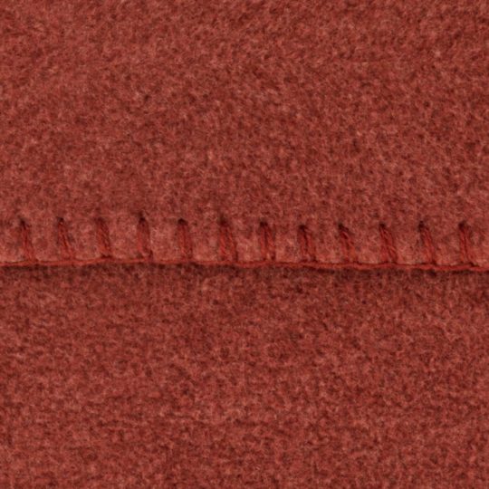 Cushion cover 50x50cm in copper color, zoeppritz Soft-Fleece