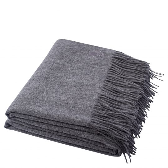 Decke aus kaschmir, grau in 130x180cm, zoeppritz Classic Cashmere