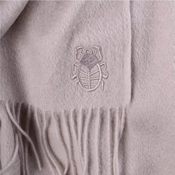 Blanket from cashmere, clay in 130x180cm, zoeppritz Classic Cashmere
