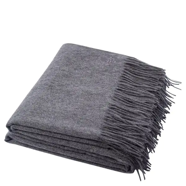 Decke aus kaschmir, grau in 130x180cm, zoeppritz Classic Cashmere