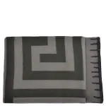 Blanket from merino wool and cashmere, graphite in 150x200cm, zoeppritz Insignia