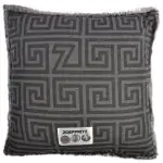 Pillow from faux fur grey in 50x50cm, zoeppritz, Rebron Mink Legacy