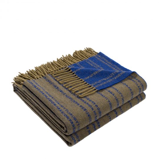 zoeppritz Believe in Decke, Farbe gruen, Material Schurwolle in Groesse 140x190