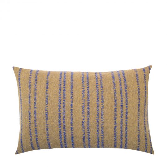 zoeppritz Believe in Kissenbezug, Farbe gruen, Material Schurwolle in Groesse 40x60