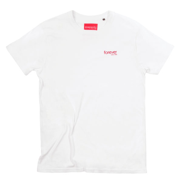 zoeppritz Forever T-Shirt, Farbe weiss, Material Bio Baumwolle, Groesse S