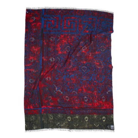 zoeppritz Extra Krass Carpet Plaid, gemustert, Material Cashmere Wolle in Groesse 145x210