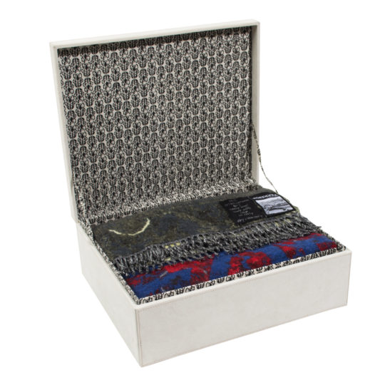 zoeppritz Extra Krass Carpet Plaid, gemustert, Material Cashmere Wolle in Groesse 145x210