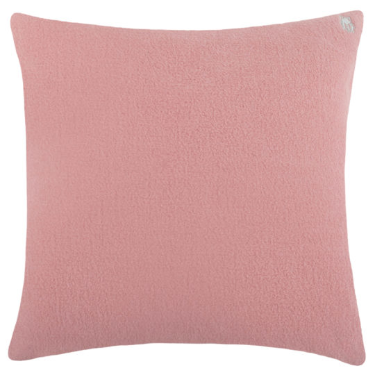 Kissenbezug rosa aus Bio-Baumwolle, 50x50cm, zoeppritz Soft-Greeny