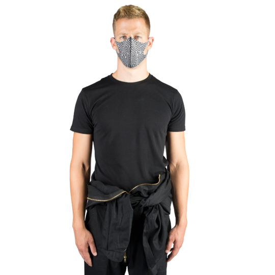 T-Shirt fuer Herren und Damen in schwarz, Bio-Baumwolle in L, zoeppritz Homage to H