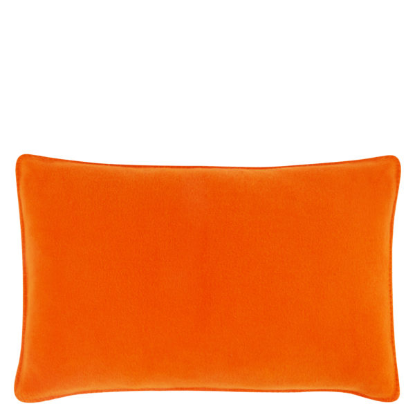 Cushion cover 30x50cm in orange, zoeppritz Soft-Fleece