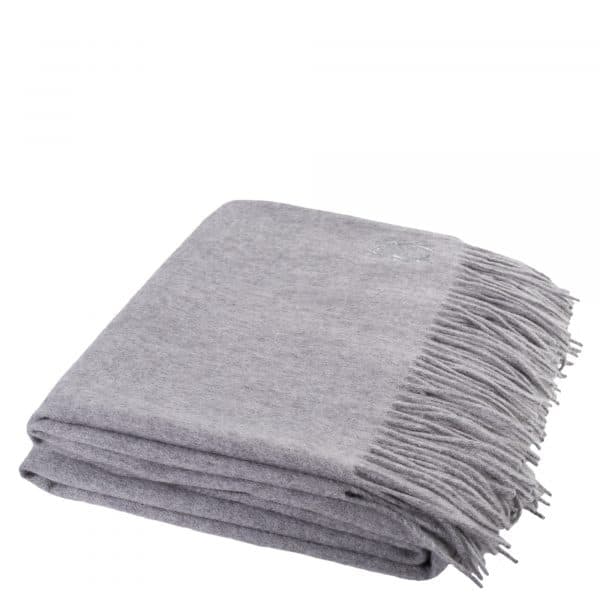 Decke aus kaschmir, hellgrau in 130x180cm, zoeppritz Classic Cashmere