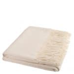 Decke aus kaschmir, weiss in 130x180cm, zoeppritz Classic Cashmere