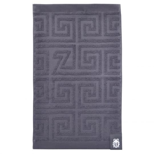 Handtuch aus bio baumwolle, schwarz in 30x50cm, zoeppritz Water Legacy
