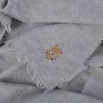 Decke aus Alpaka, weisston in 130x180cm, zoeppritz Mad Attitude