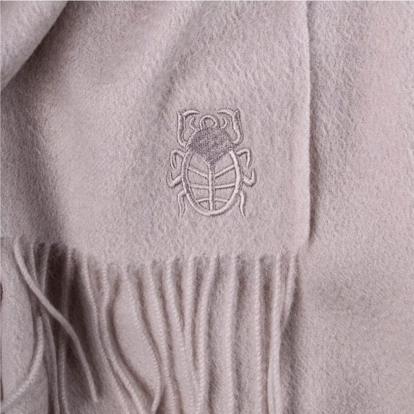Blanket from cashmere, clay in 130x180cm, zoeppritz Classic Cashmere
