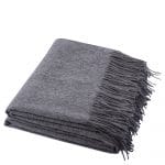 Decke aus kaschmir, grau in 130x180cm, zoeppritz Classic Cashmere