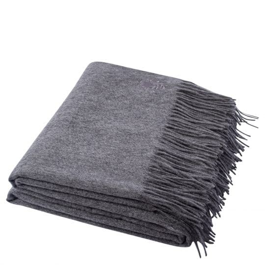 Decke aus kaschmir, grau in 130x180cm, zoeppritz Classic Cashmere