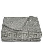 Decke aus Polyester und Viskose, light grey in 160x200cm, zoeppritz Soft-Fleece Legacy