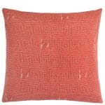 Kissenbezug aus Polyester und Viskose, red in 60x60cm, zoeppritz Soft-Fleece Legacy