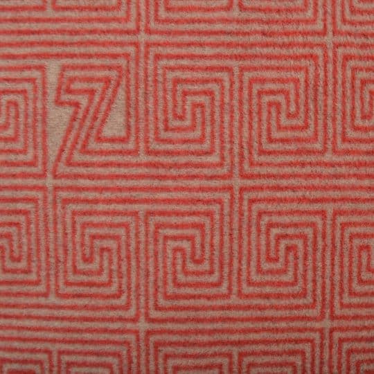 Kissenbezug aus Polyester und Viskose, red in 60x60cm, zoeppritz Soft-Fleece Legacy