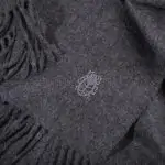 Blanket from alpaca, anthracite in 130x200cm, zoeppritz Classic Alpaca