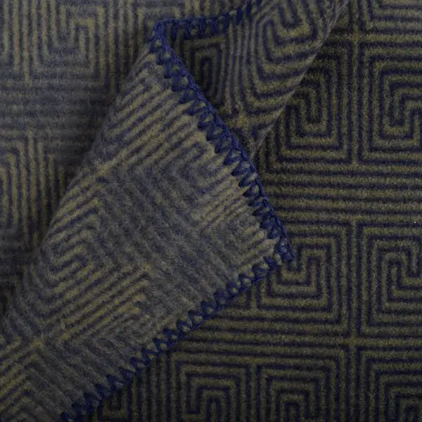 Blanket from polyester and viskose, forest in 140x180cm, zoeppritz Absurd Centuries