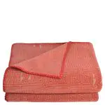 Decke aus Polyester und Viskose, red in 160x200cm, zoeppritz Soft-Fleece Legacy